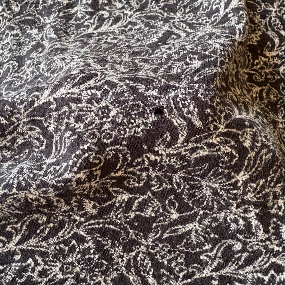 Lucky Brand Women's Top | M Boho Floral Block Peasant Festival Coquette - Picture 4 of 9